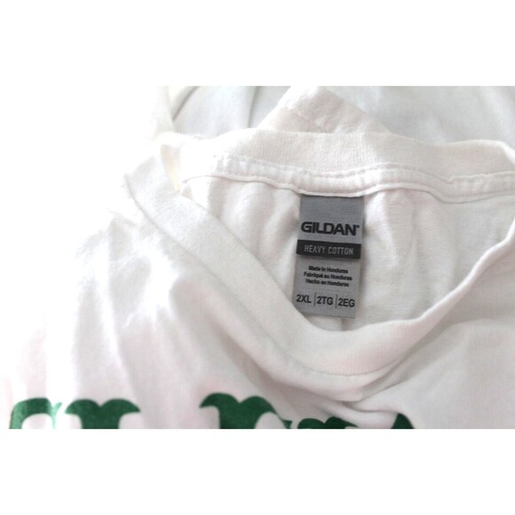 Gildan Heavyweight Cotton T Shirt Sleigh All Day Short Sleeves 2XL - Picture 5 of 5